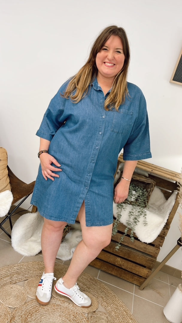 Robe en jean Gigi Création Lili Cocotte