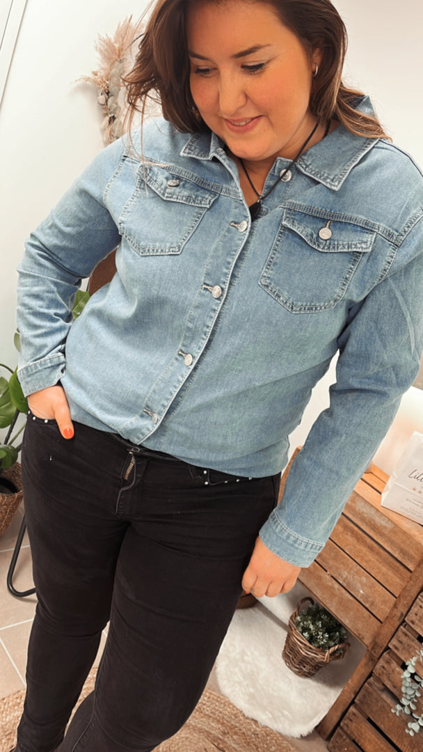 Chemise en jean Zoé