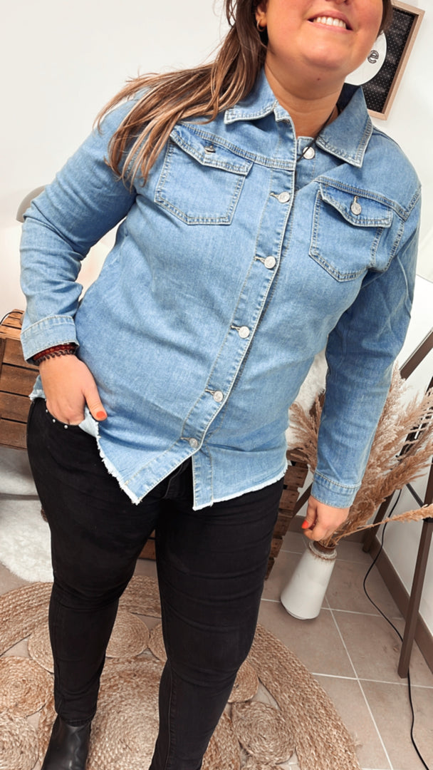 Chemise en jean Zoé