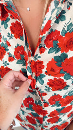 Charger l&#39;image dans la galerie, Chemise fleurs Armande
