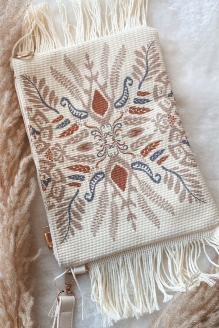 Pochette Bohème Camel