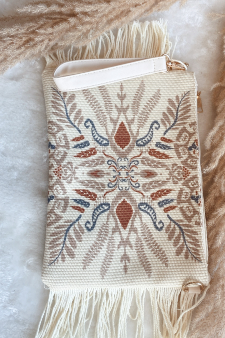 Pochette Bohème Camel