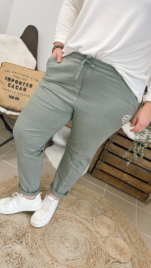 Panta jogg Adèle Kaki