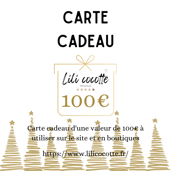 Carte cadeau Lili cocotte