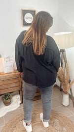 Charger l&#39;image dans la galerie, Blouse Tony Noir
