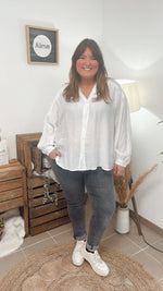 Charger l&#39;image dans la galerie, Blouse Tony Blanc

