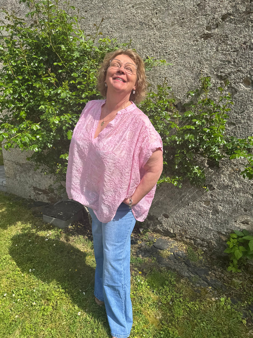 Blouse broderie anglaise Yvette