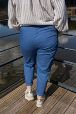 Charger l&#39;image dans la galerie, Blouse Louisette Bleu Création Lili Cocotte
