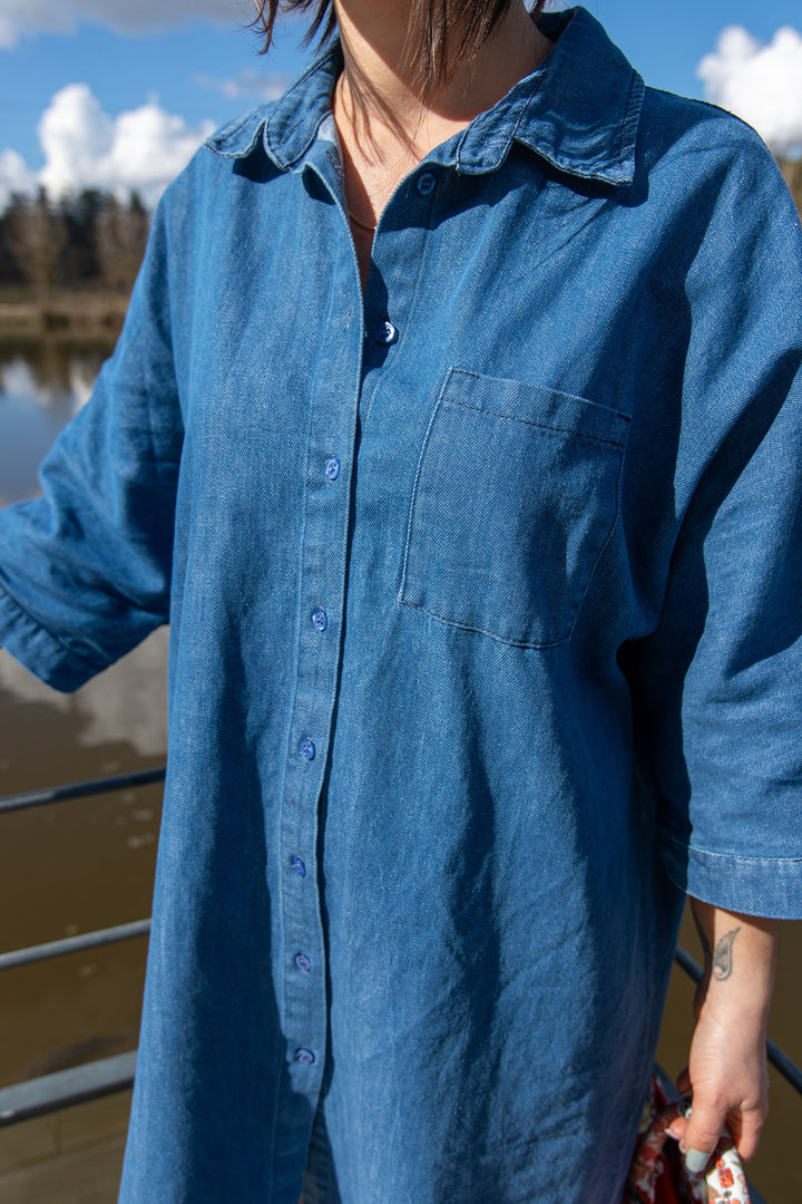 Robe en jean Gigi Création Lili Cocotte