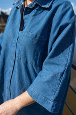 Charger l&#39;image dans la galerie, Robe en jean Gigi Création Lili Cocotte
