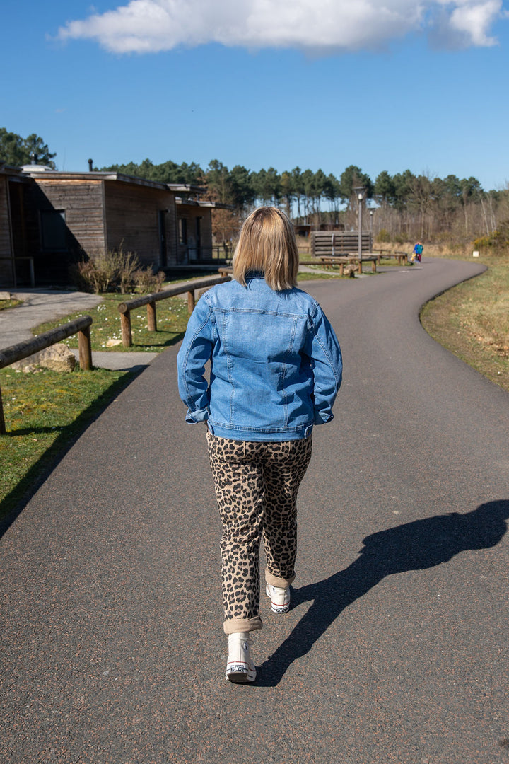Veste en jean Simone