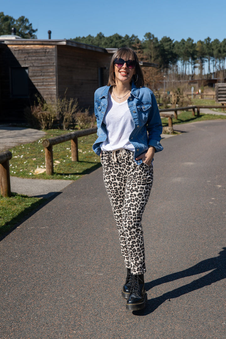 Veste en jean Simone
