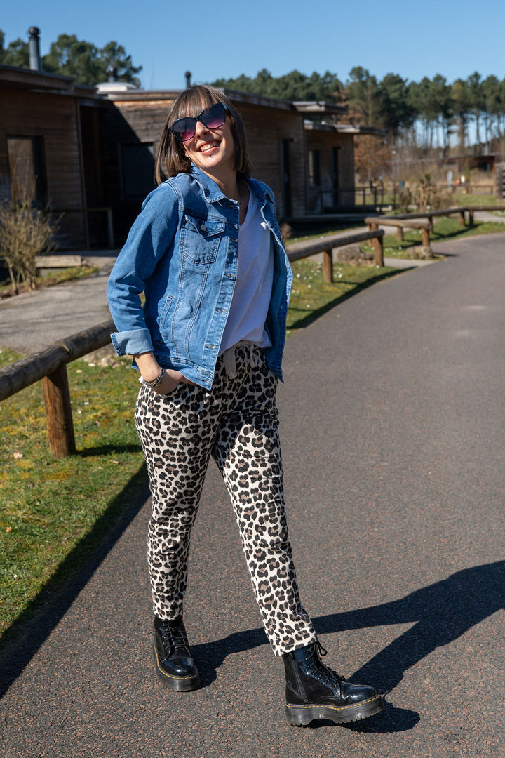 Veste en jean Simone
