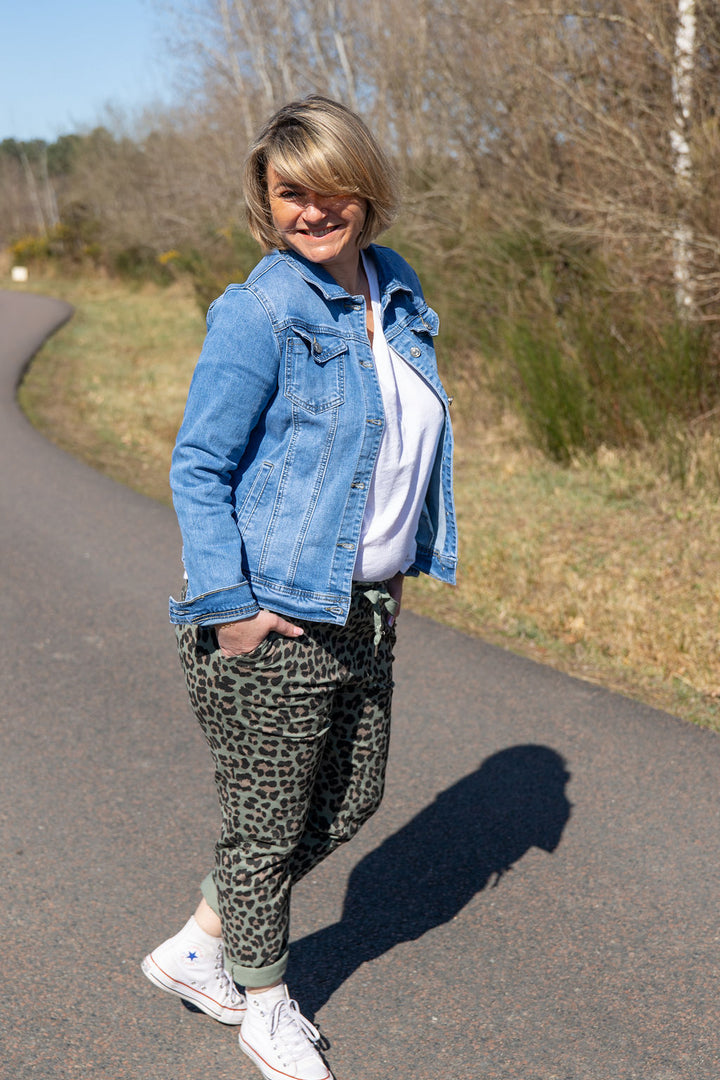 Veste en jean Simone