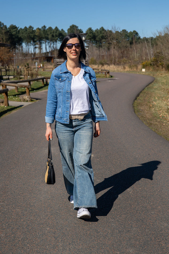 Veste en jean Simone