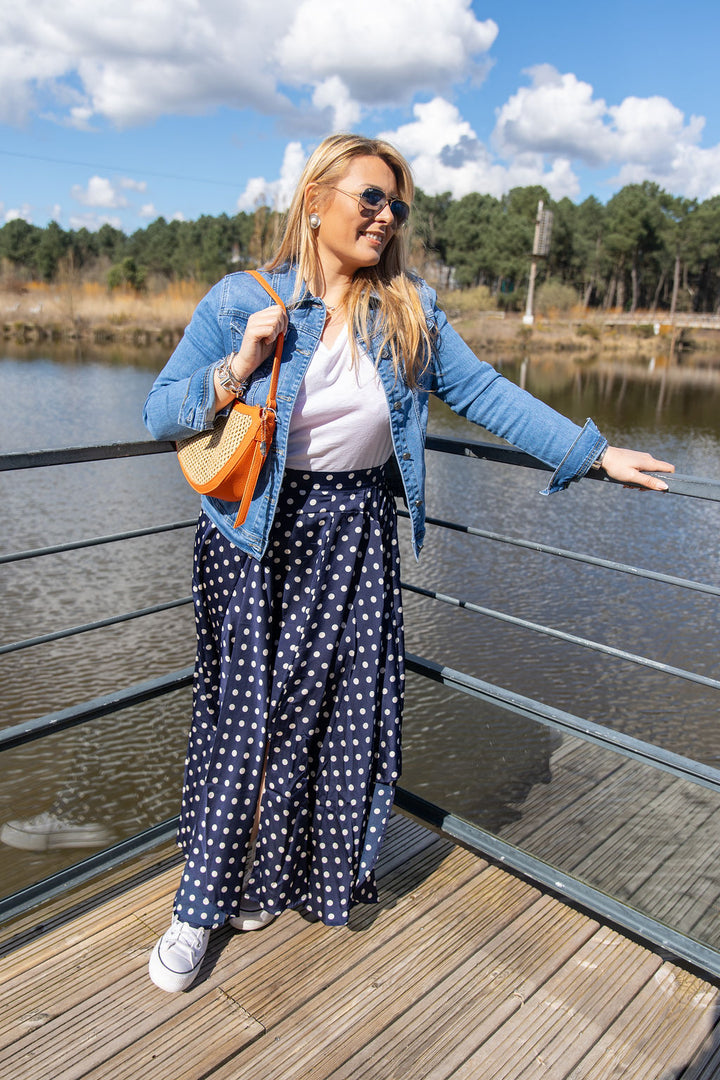 Veste en jean Simone