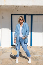 Charger l&#39;image dans la galerie, Blazer Elise Bleu
