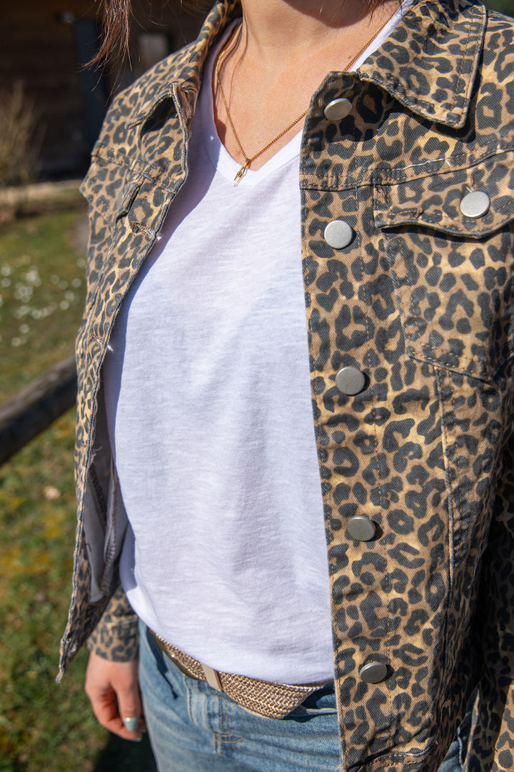 Veste en jean Denis