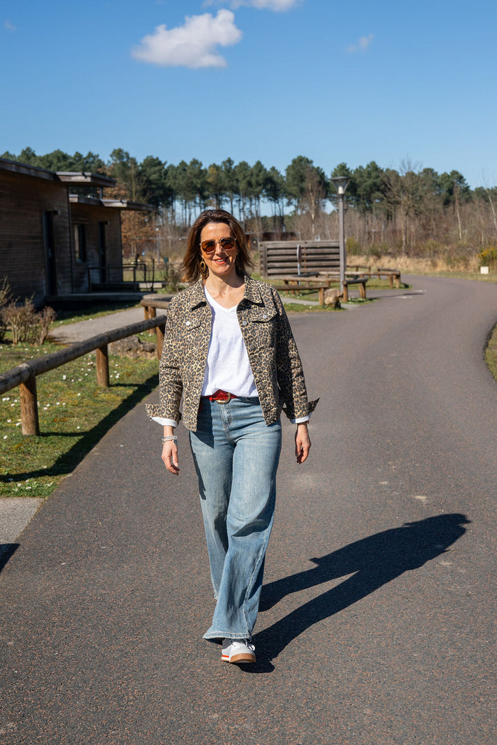 Veste en jean Denis