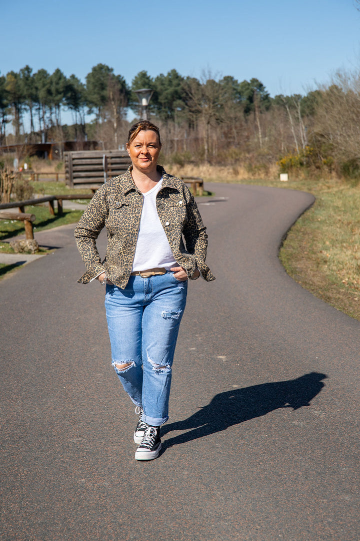 Veste en jean Denis