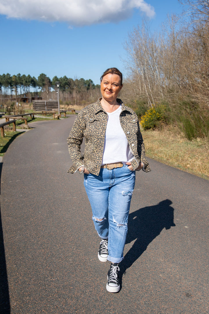 Veste en jean Denis