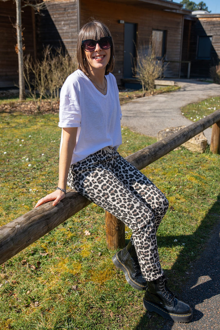 T-shirt Blanc patou