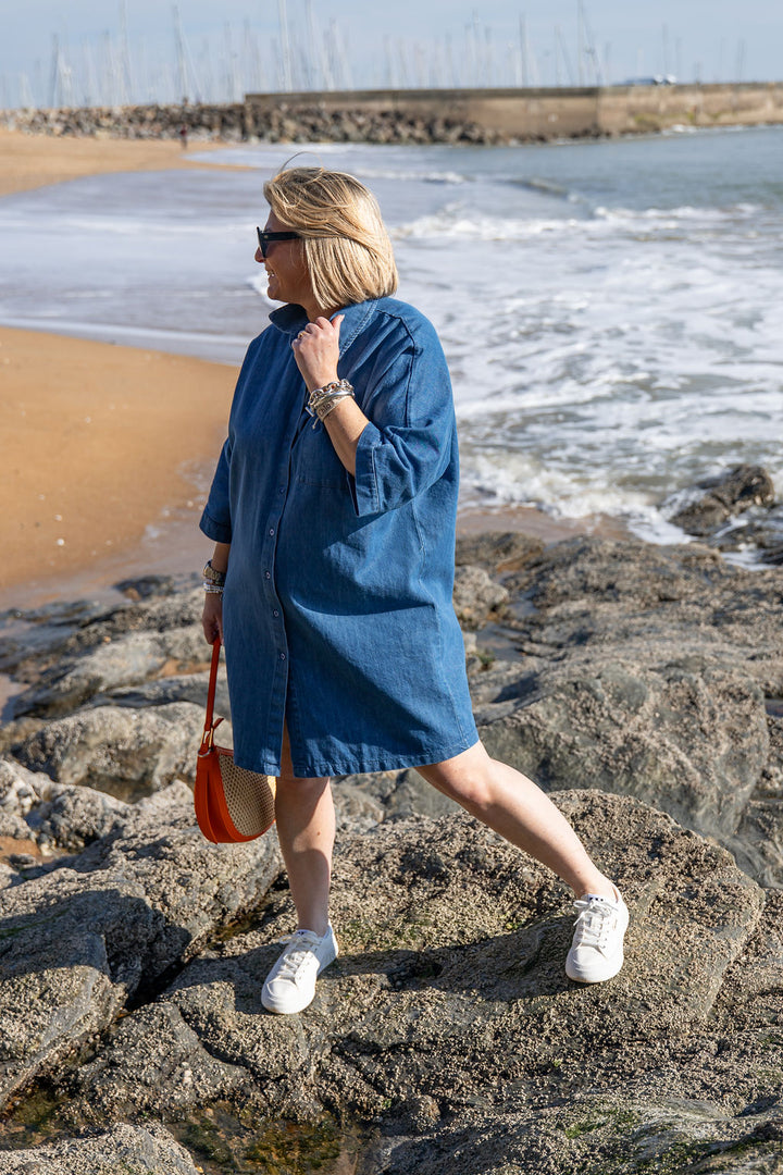 Robe en jean Gigi Création Lili Cocotte