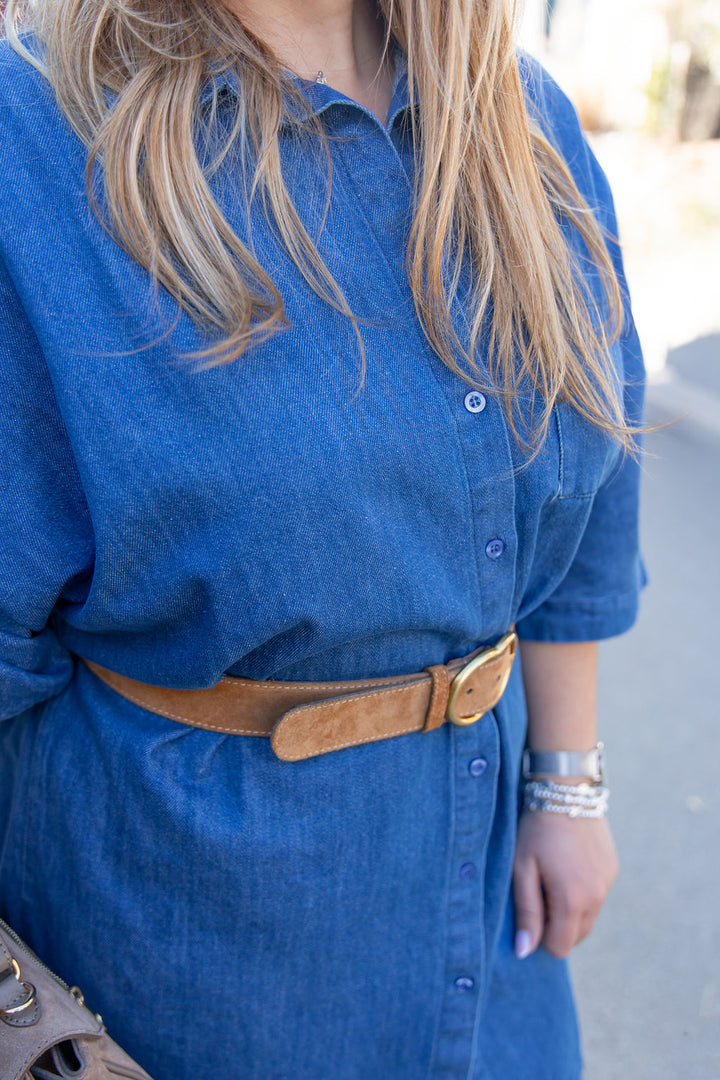 Robe en jean Gigi Création Lili Cocotte