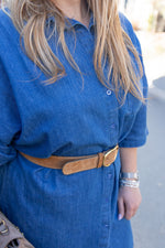 Charger l&#39;image dans la galerie, Robe en jean Gigi Création Lili Cocotte
