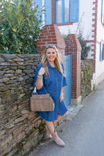 Charger l&#39;image dans la galerie, Robe en jean Gigi Création Lili Cocotte

