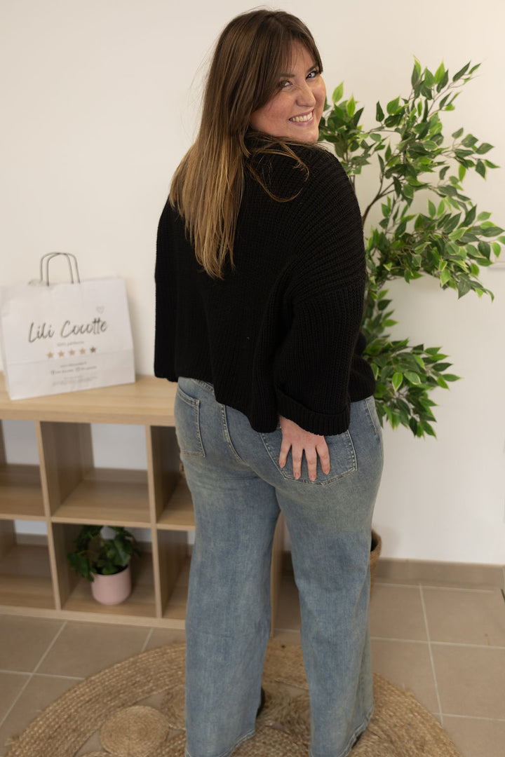 Pull Edgar Noir Lili Cocotte