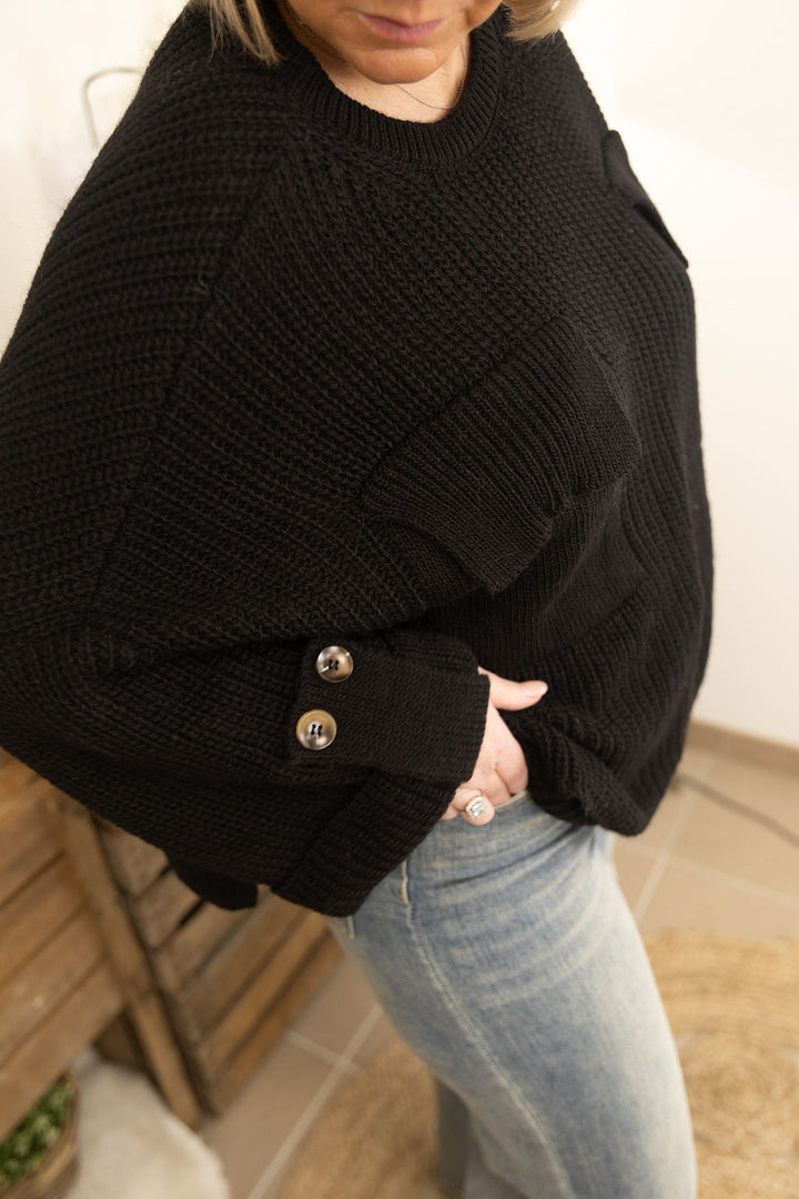 Pull Edgar Noir Lili Cocotte