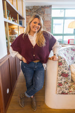 Charger l&#39;image dans la galerie, Gilet sans manches Ginette Bordeaux
