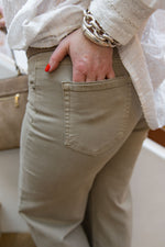 Charger l&#39;image dans la galerie, Jean Wide leg Martin Beige
