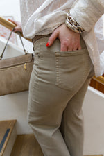 Charger l&#39;image dans la galerie, Jean Wide leg Martin Beige
