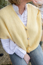 Charger l&#39;image dans la galerie, Gilet sans manches Ginette Jaune
