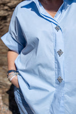 Charger l&#39;image dans la galerie, Chemise Strass Lili Cocotte
