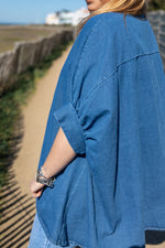 Charger l&#39;image dans la galerie, Blouse Cassandre Lili cocotte

