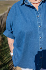 Charger l&#39;image dans la galerie, Blouse Cassandre Lili cocotte
