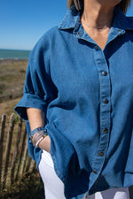Charger l&#39;image dans la galerie, Blouse Cassandre Lili cocotte
