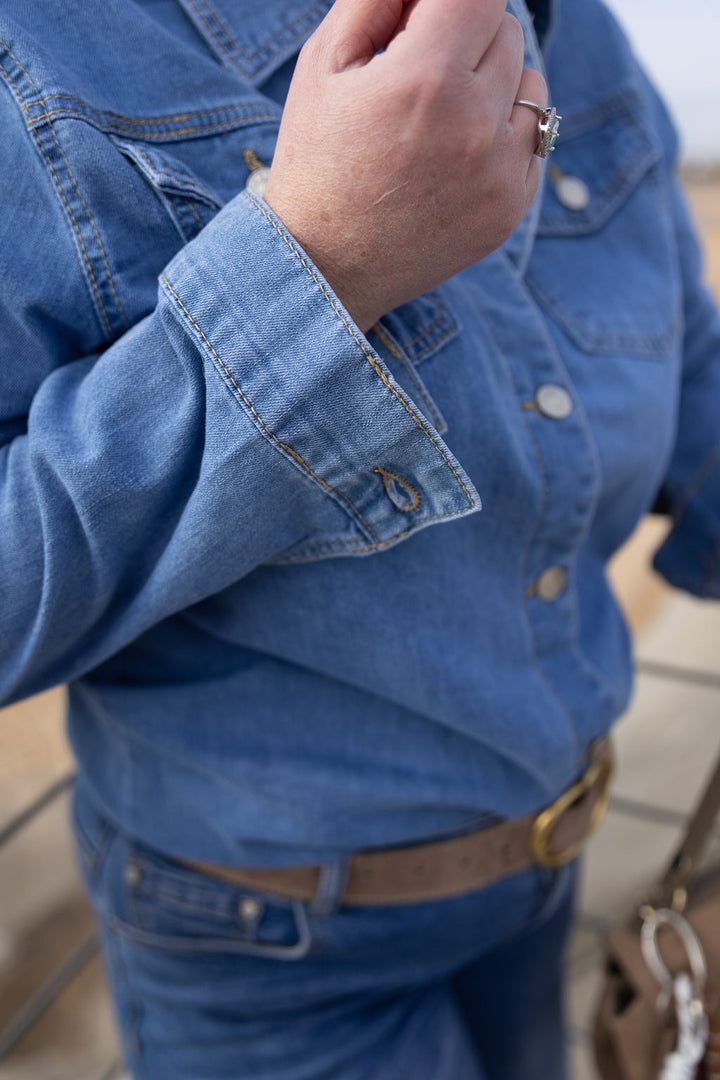 Chemise en jean Zoé