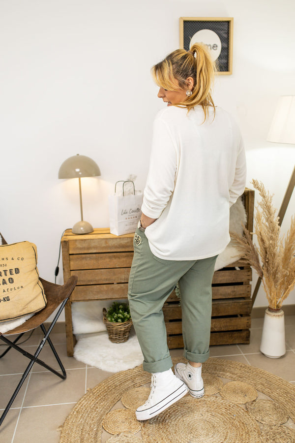 Panta jogg Adèle Kaki