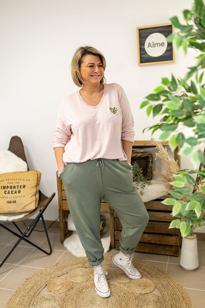 Panta jogg Adèle Kaki