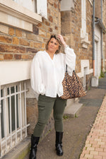 Charger l&#39;image dans la galerie, Blouse Tony Blanc
