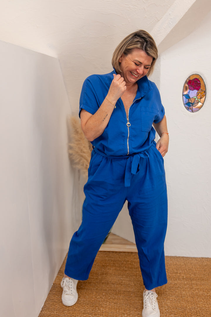 Combinaison bleu roi Serge