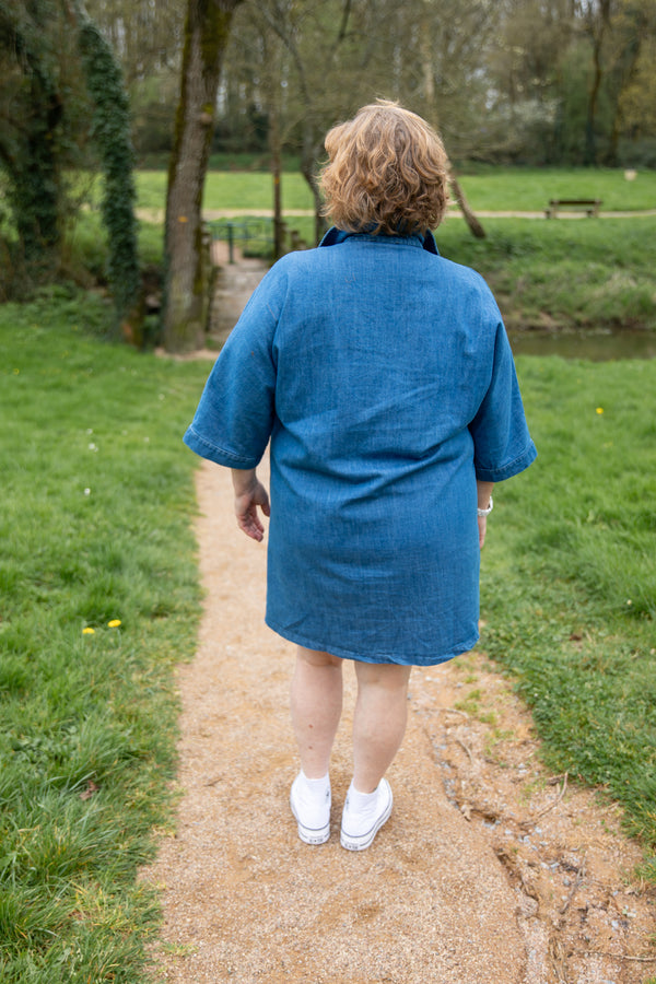 Robe en jean Gigi Création Lili Cocotte