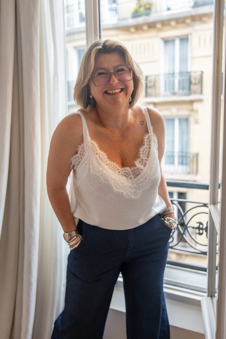 Débardeur dentelle Inaya