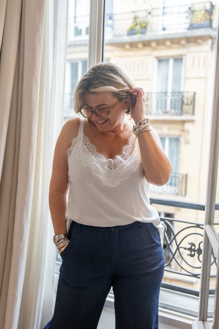 Débardeur dentelle Inaya
