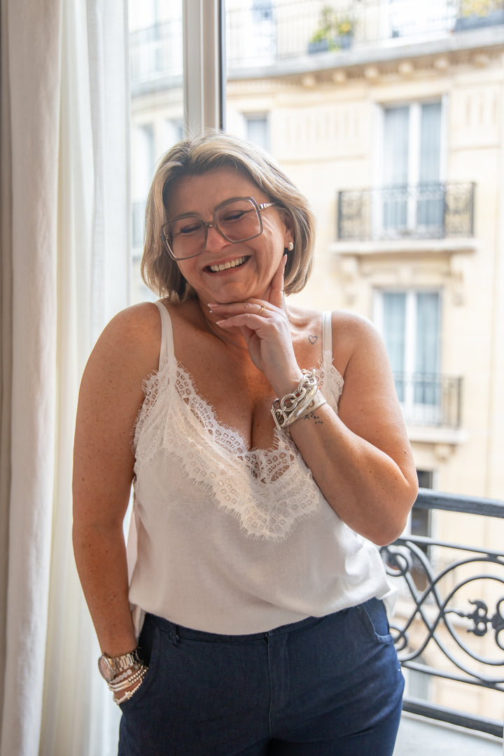Débardeur dentelle Inaya