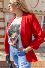 Charger l&#39;image dans la galerie, Blazer Marie Rouge
